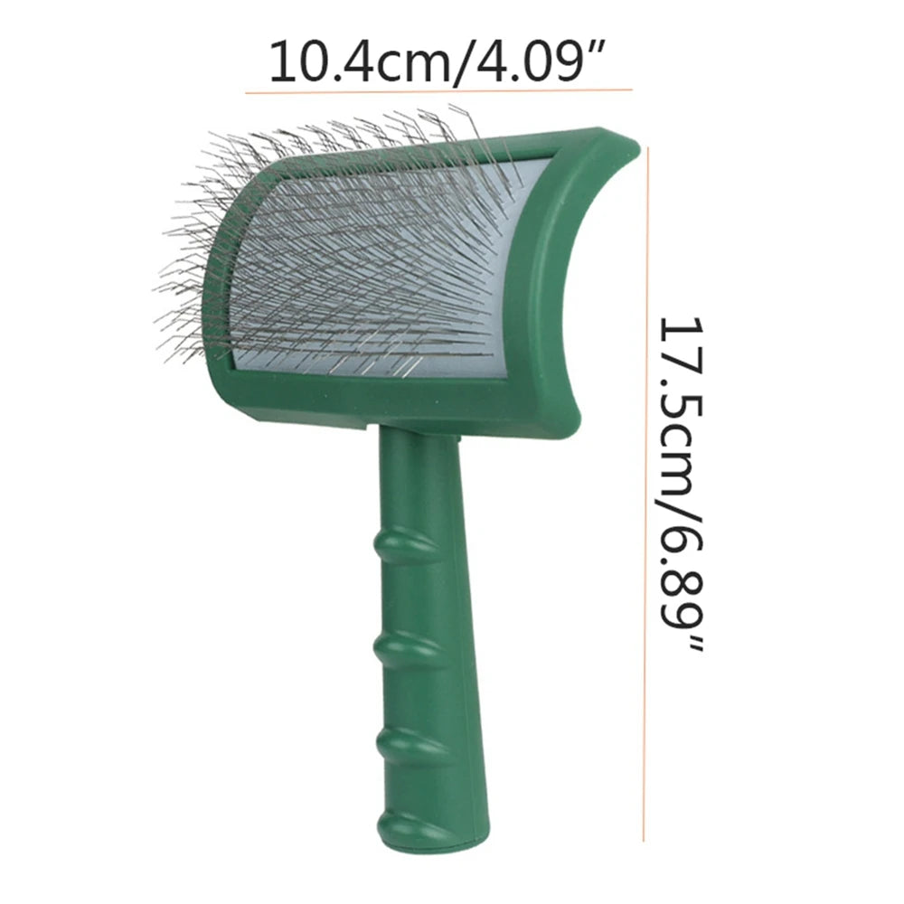 Hign-concerned Extra Long Pin Slicker Brush For Dogs