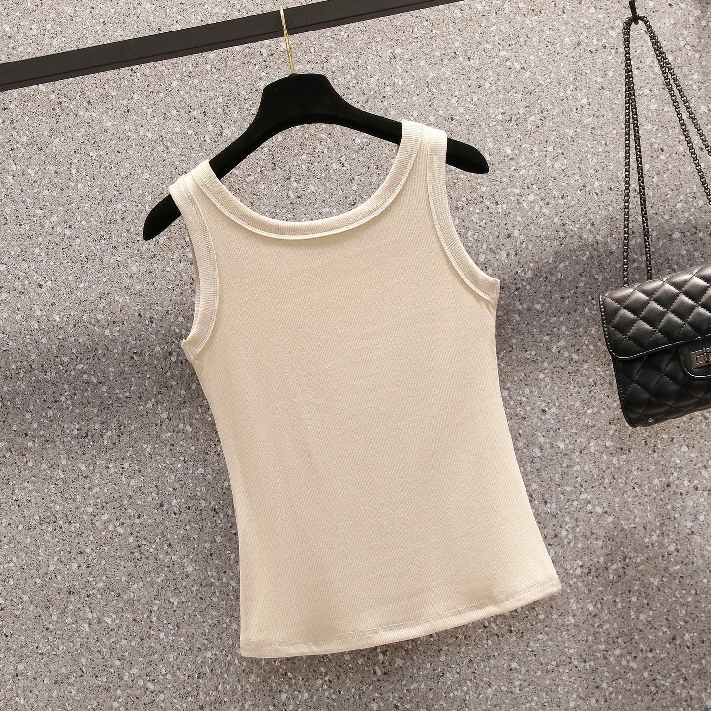 Casual Cotton Tank Top For Women Sleeveless Camisole