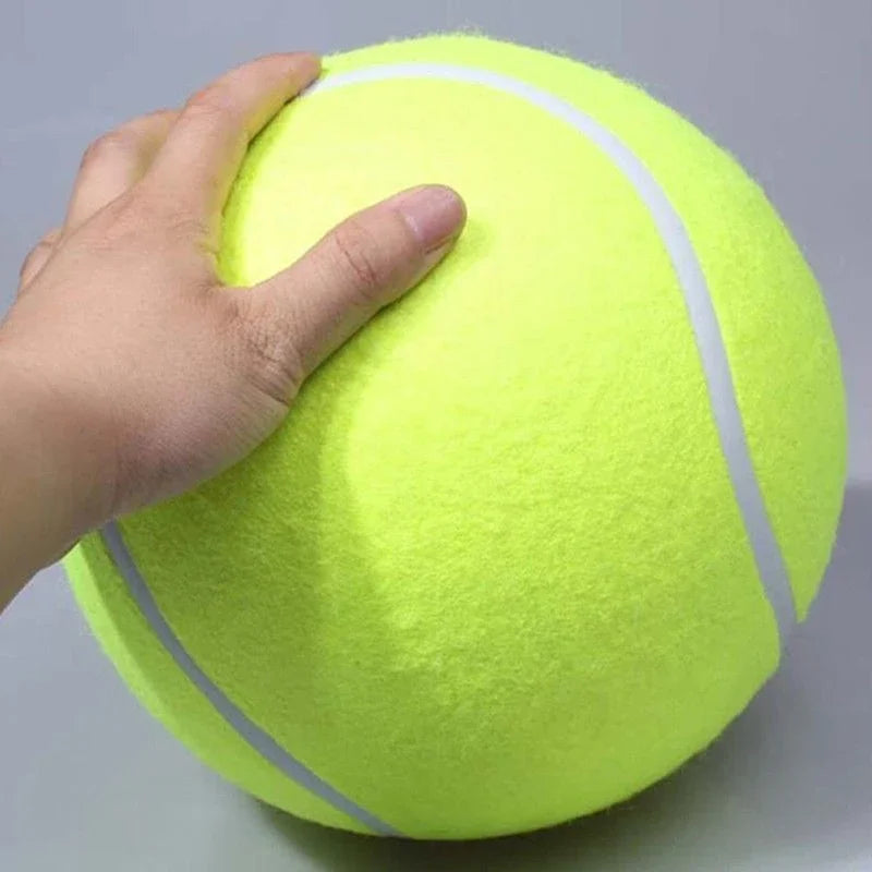 Shunmaii Giant Tennis Ball Dog Chew Toy Inflatable Outdoor