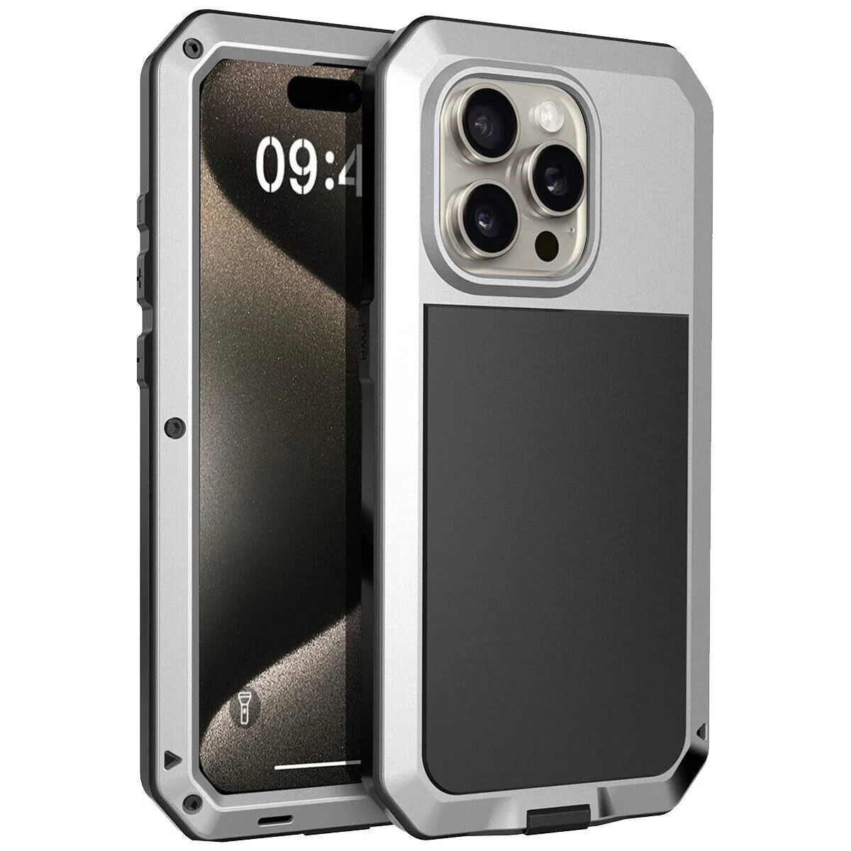 WeFor Armor Aluminum Shockproof Phone Case for iPhone