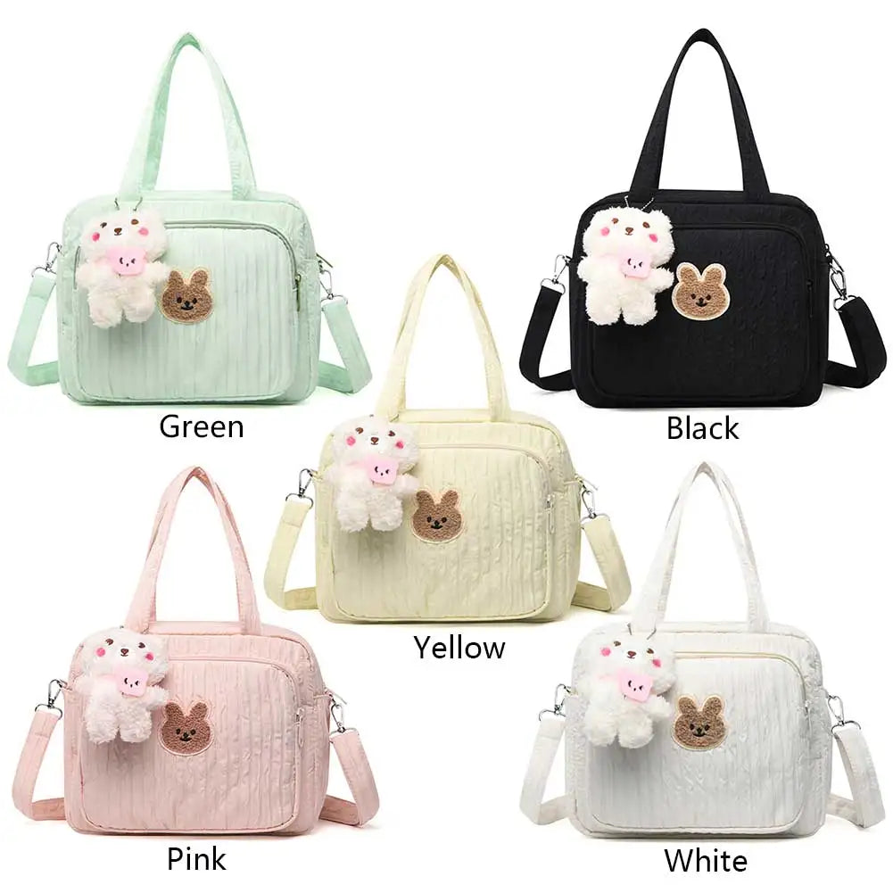 Cute Cartoon Diaper Bag For Moms Nylon Organizer Tote