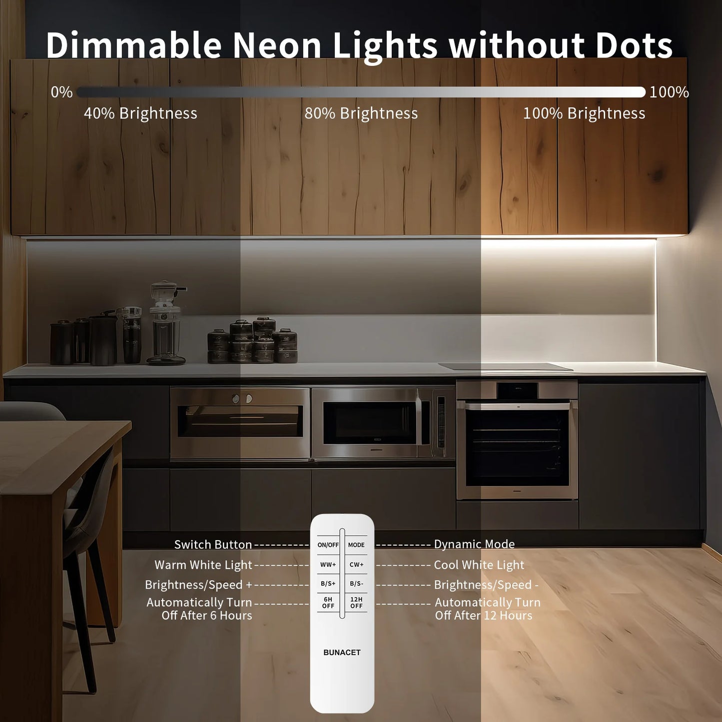 Neon LED Strip 8m 16m 24V 120leds/m LED Strip Dimmable 3000K 6500K Waterproof Flexible Silicone LED Strip For Outdoor Lights