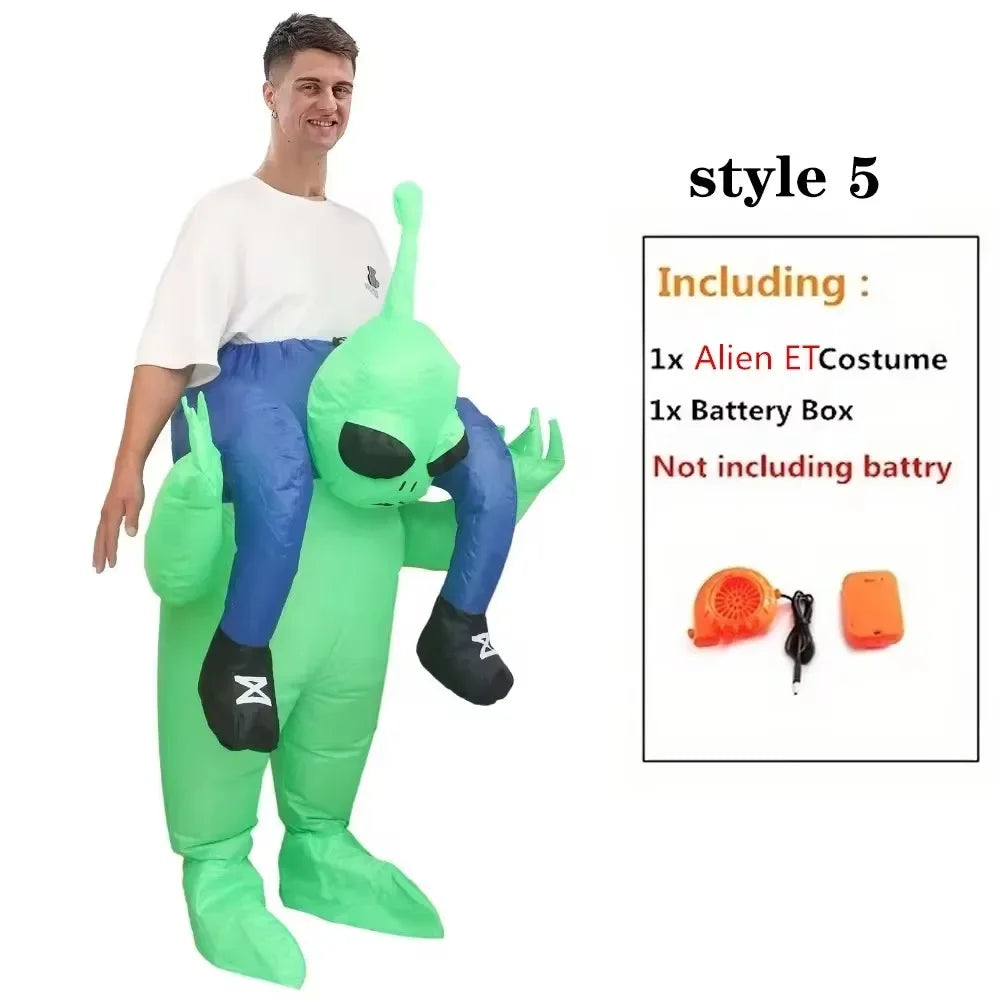 Alien Inflatable Costume Cosplay Suit For Adult Party