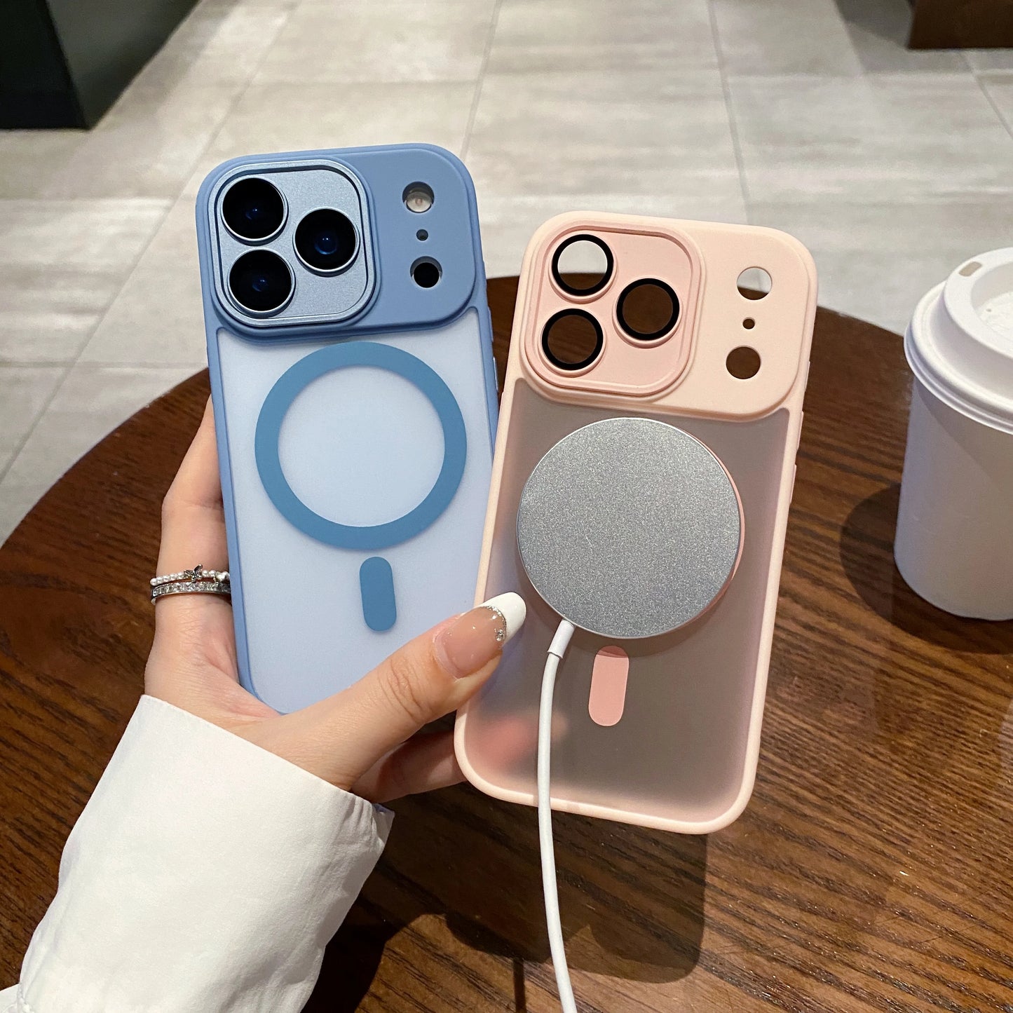 OENY Luxury Magnetic Wireless Case For iPhone 17 Pro Max