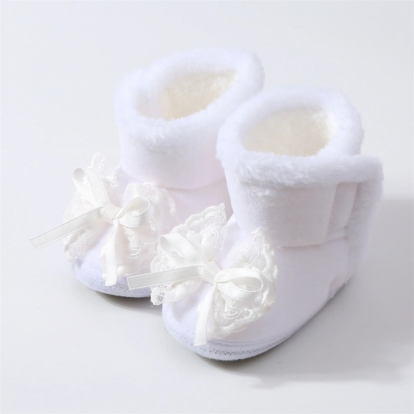 CN Guangdong Faux Fur Lined Baby Winter Boots First Walker