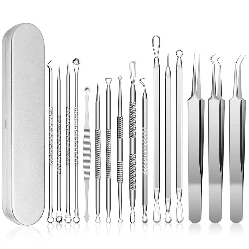 Hign Concerned Acne Needle Blackhead Removal Tweezers Tool