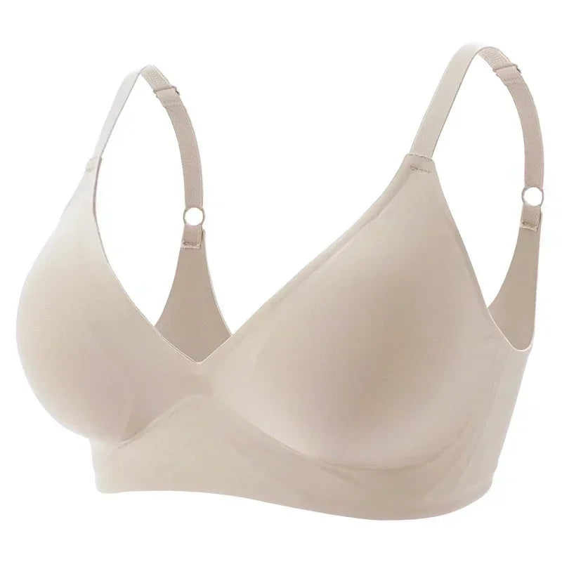 Seamless Wireless Padded Bralette Bra For Women Removable Padding