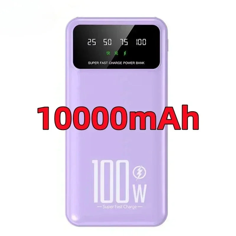Mijia 10000mAh 100W Fast Charge Power Bank Portable Charger