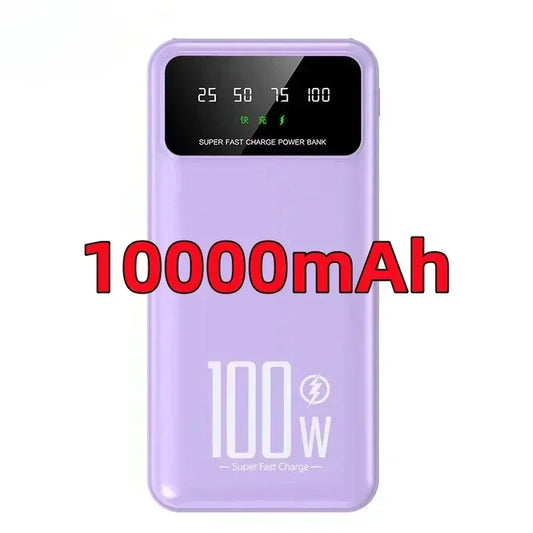 Mijia 10000mAh 100W Fast Charge Power Bank Portable Charger