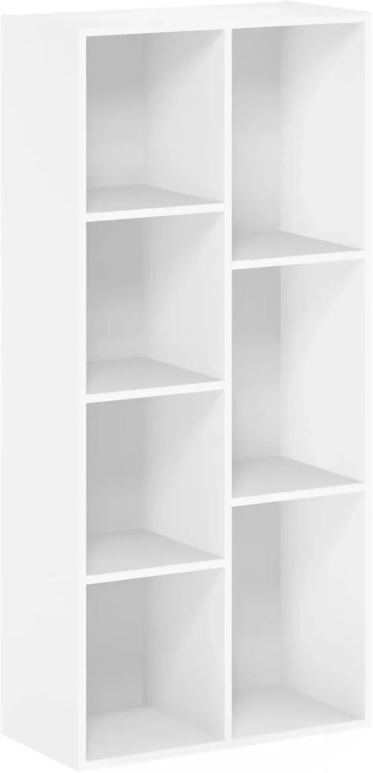 XMSJ Luder 7 Cube Bookcase Storage For Home Office Contemporary