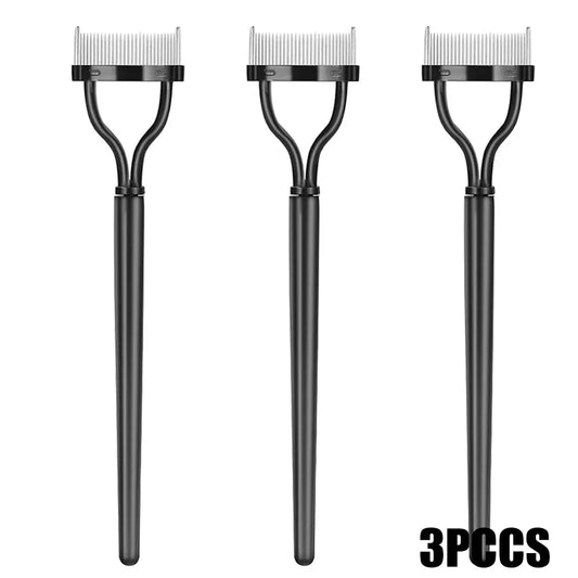 Comb 3/5PCS Eyebrow Brush Set Eyelash Lash Separator Tool Professional Eye Makeup Tools With Eyebrow Trimmer Scissor For Woman