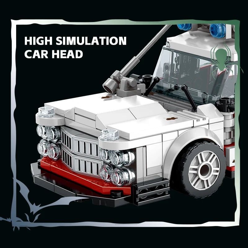Hign-concerned Ghostbusters Ecto 1 Vehicle Building Blocks