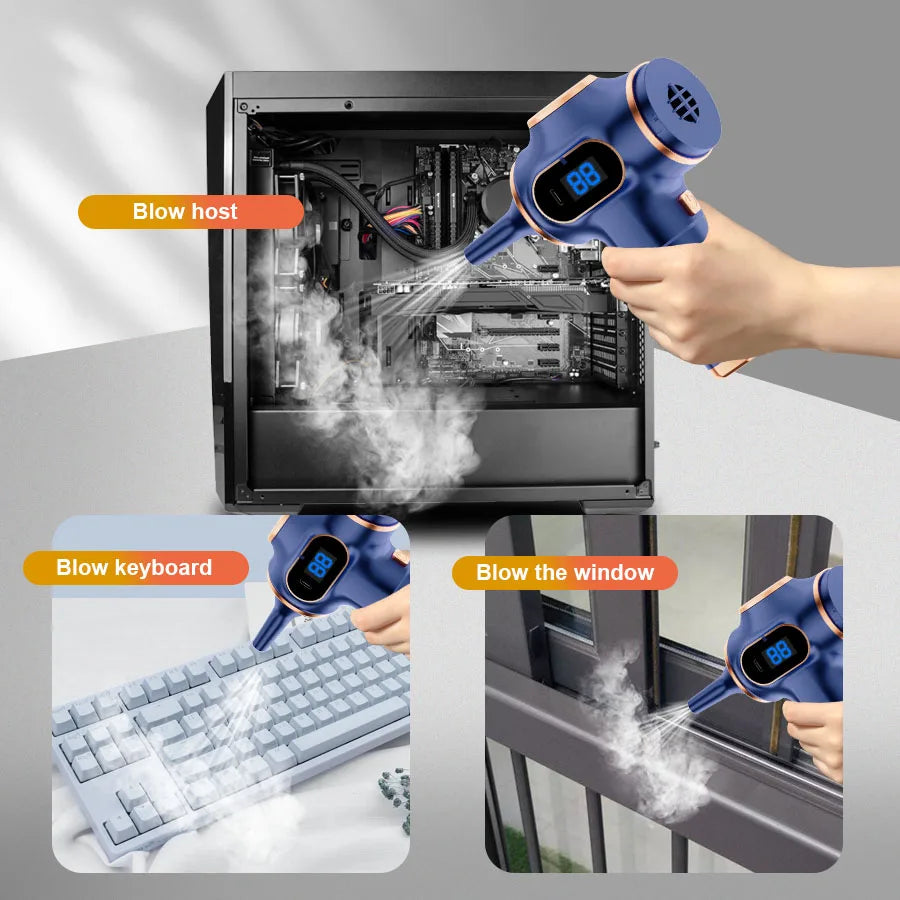 Abs Wireless Car Vacuum Cleaner High Power Mini Vacuum