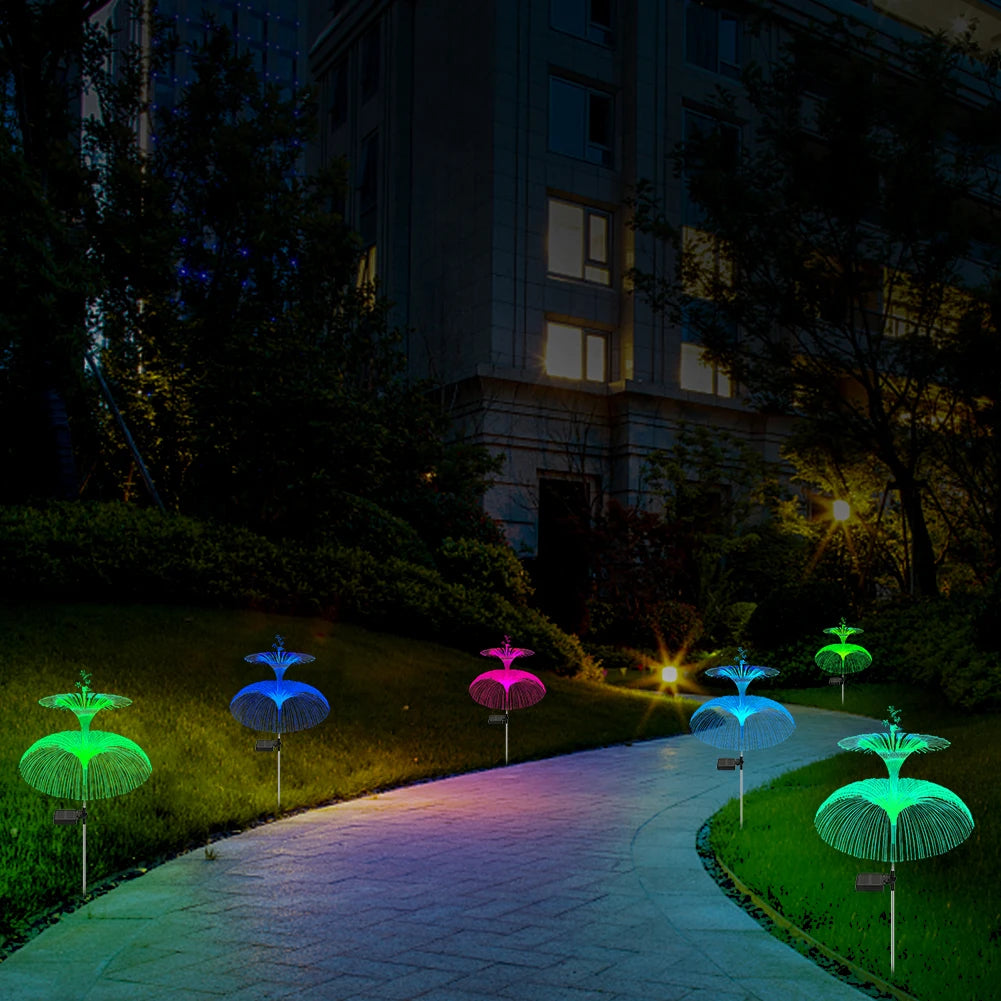 HobbyLane Solar Garden Lights Jellyfish Star Waterproof