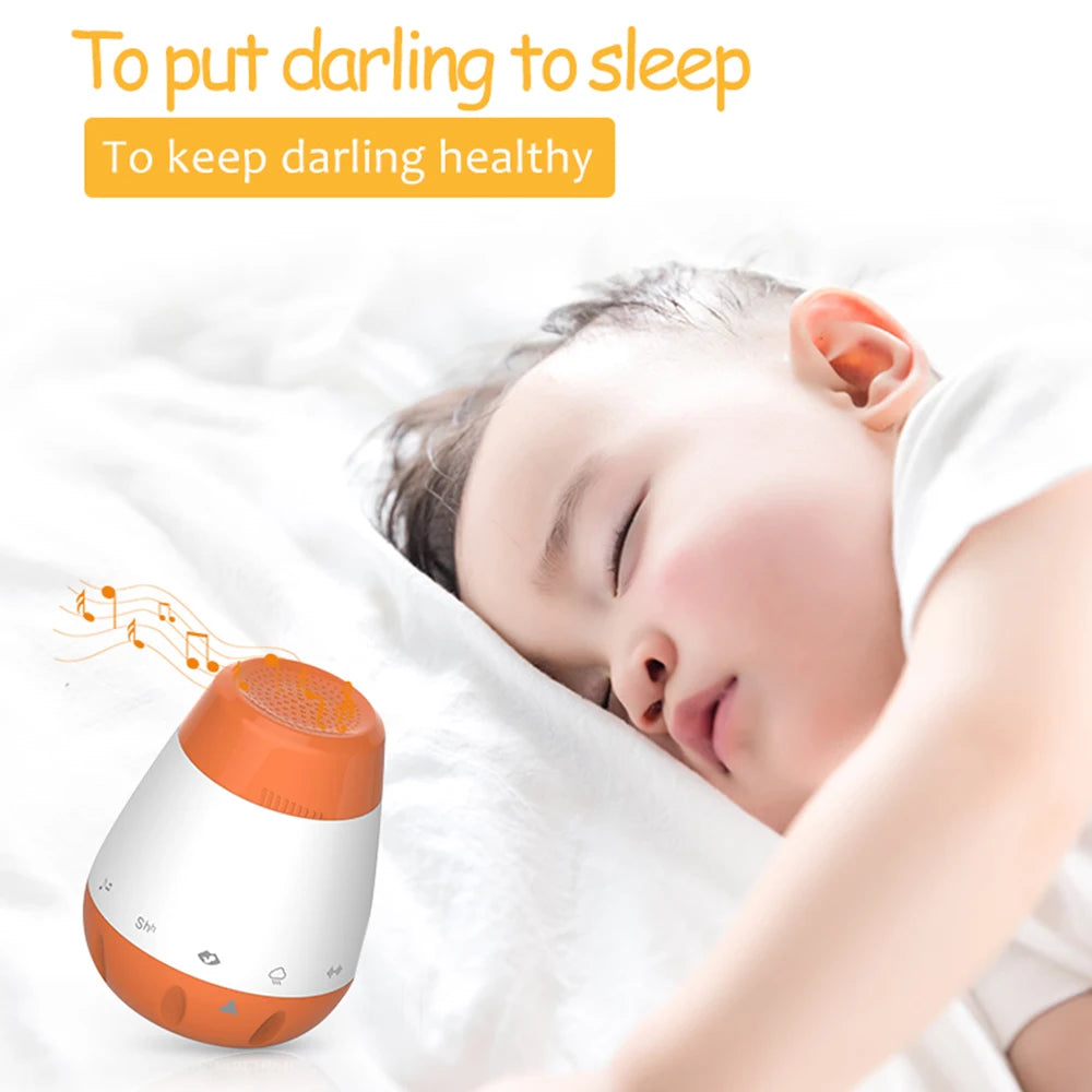 Baby White Noise Machine With Smart Music Voice Sensor