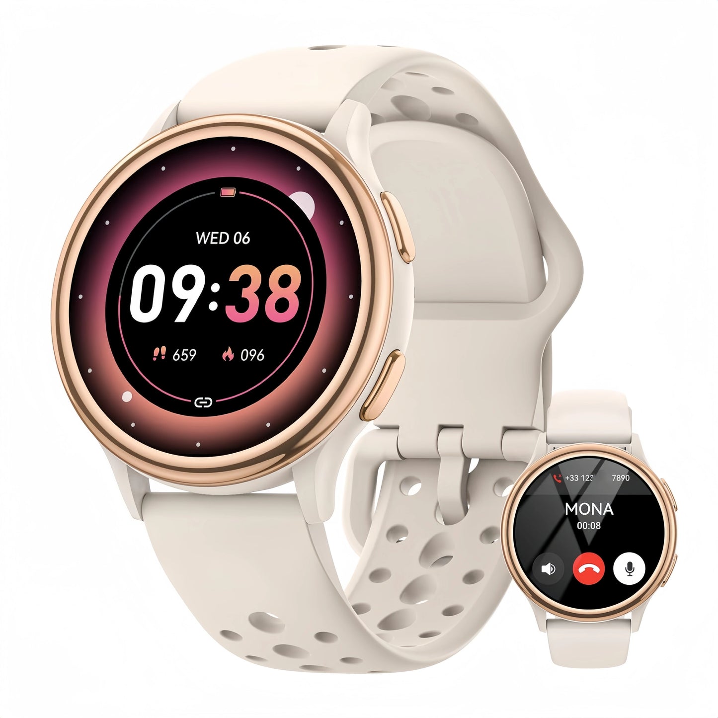 Anyloop Womens Smartwatch Fitness Tracker With 400 Faces