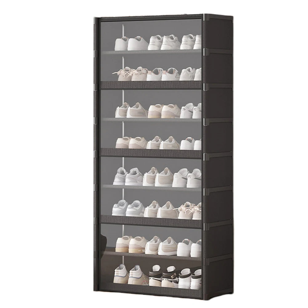 APWIKOGER 9 Tier Shoe Storage Cabinet Multi Layer Vertical Rack