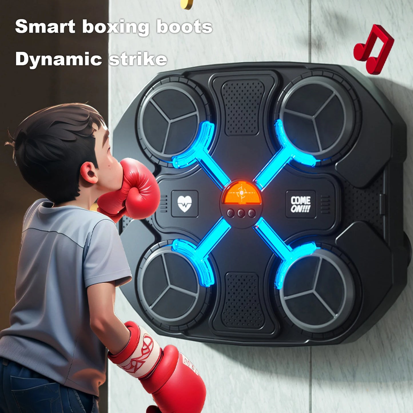 Hign-concerned Stress Relief Boxing Toy For Kids Bluetooth