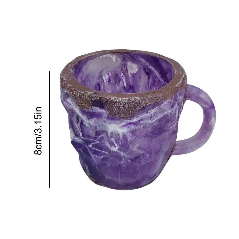 Hign-concerned Mineral Crystal Mug Coffee Cup Gift Set