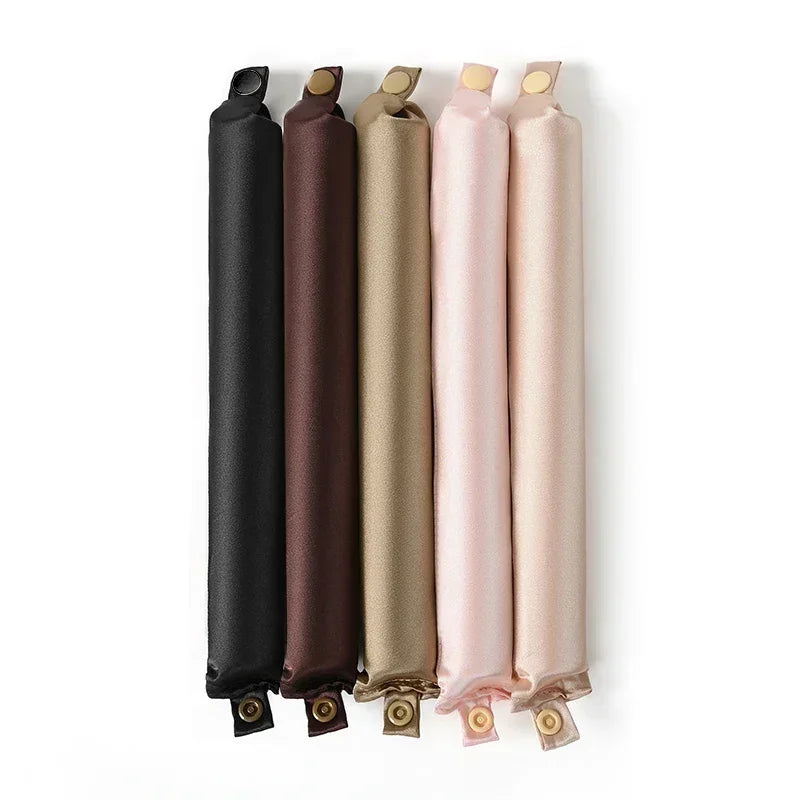 Heatless Curling Rod Headband Satin Curler Soft Flexi Rods