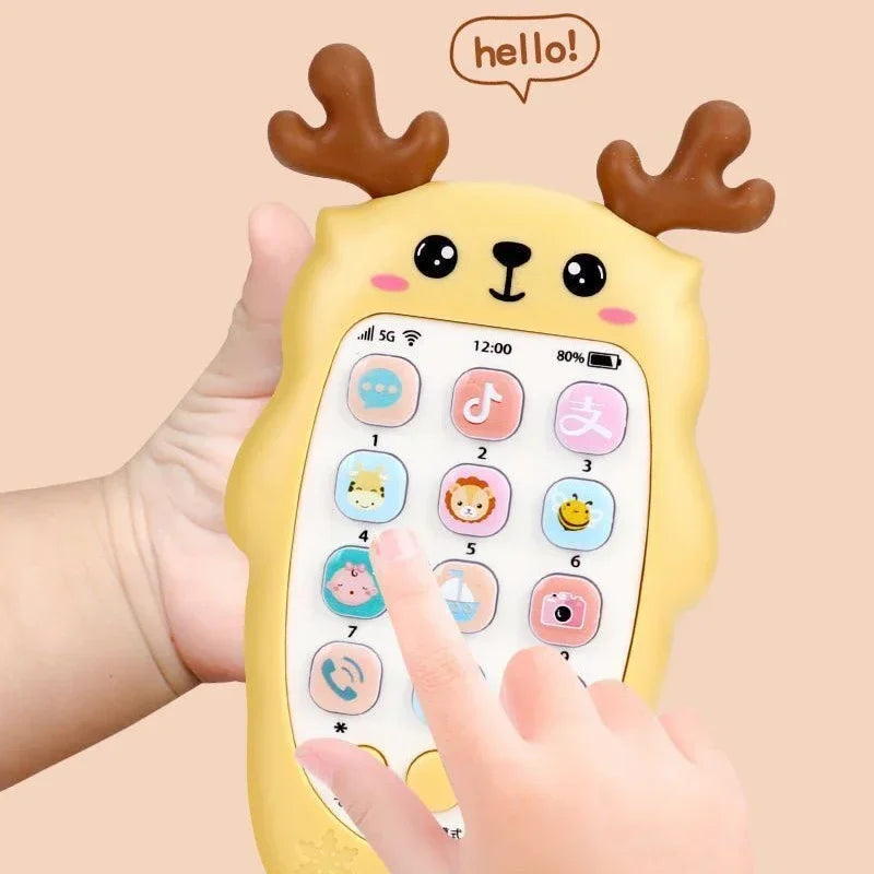 SMHXIANGQIANJIN Baby Phone Toys Bilingual Music Teether Toy