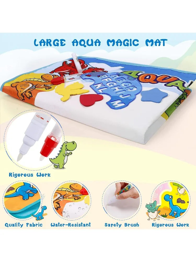 Hign Concerned Water Doodle Mat Dinosaur Drawing Pad Toy