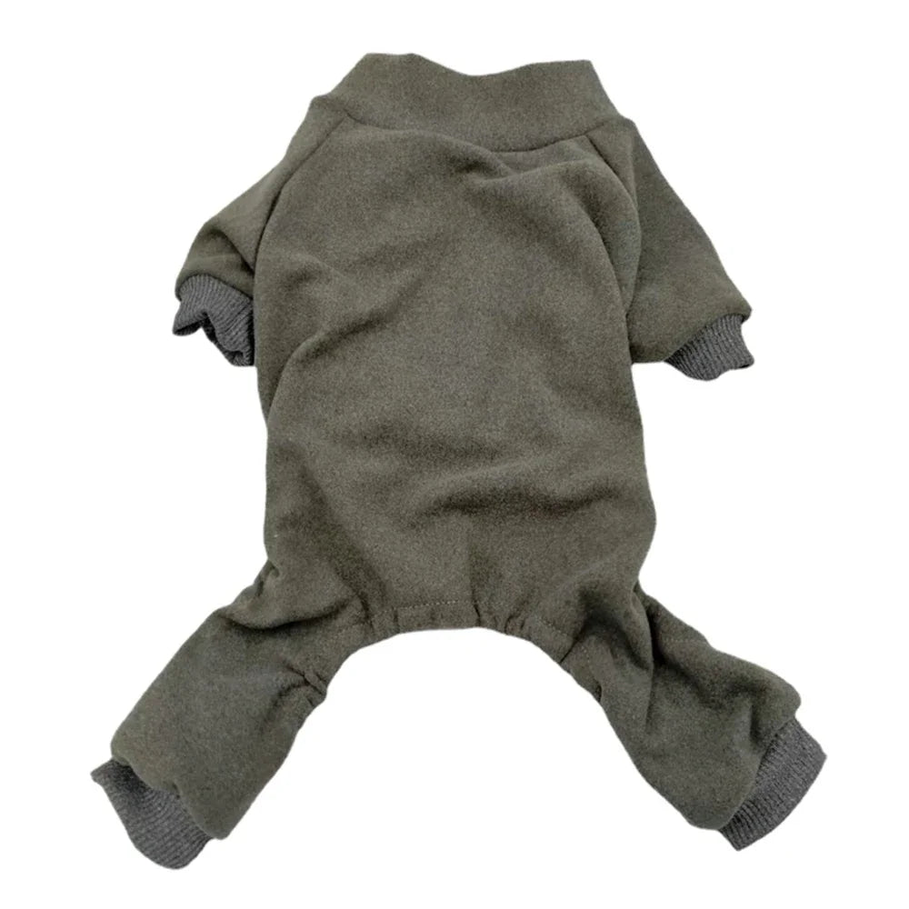 Winter Fleece Dog Pajamas For Small And Medium Dogs