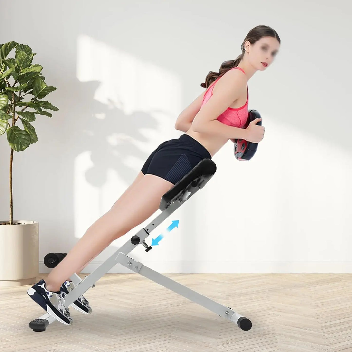 Hign-concerned Chemical Roman Chair Hyperextension Bench
