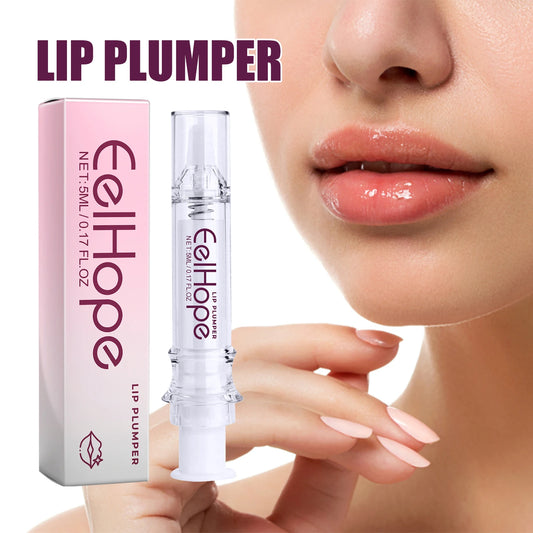 EELHOPE Moisturizing Lip Balm Anti Dryness Exfoliating Dead Skin Removal Lip Lines Cracked Fullness Lip Plump Serum Beauty Care