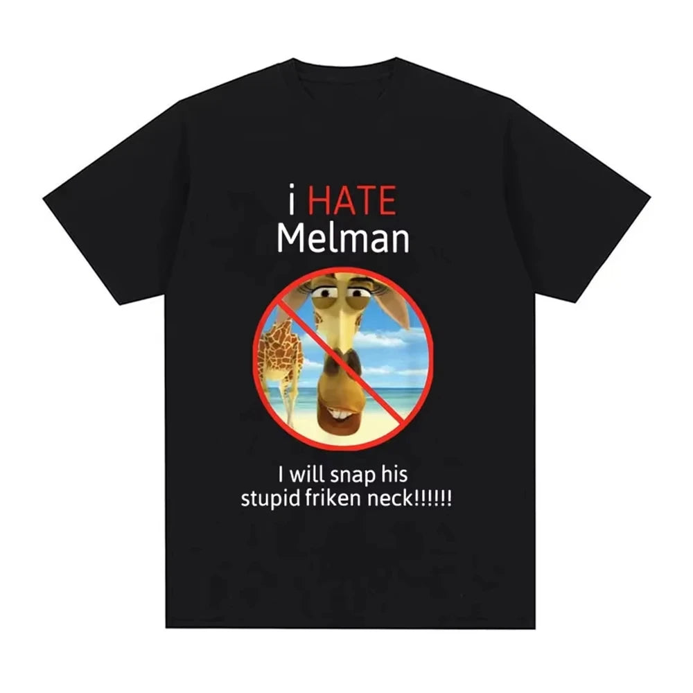 Craft of Weaving Hate Melman Meme T Shirt Unisex Cotton
