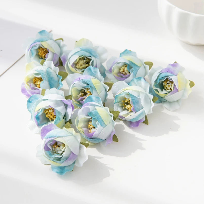 CN Silk Rose Artificial Flowers 40 To 80 Pcs Wedding Decor