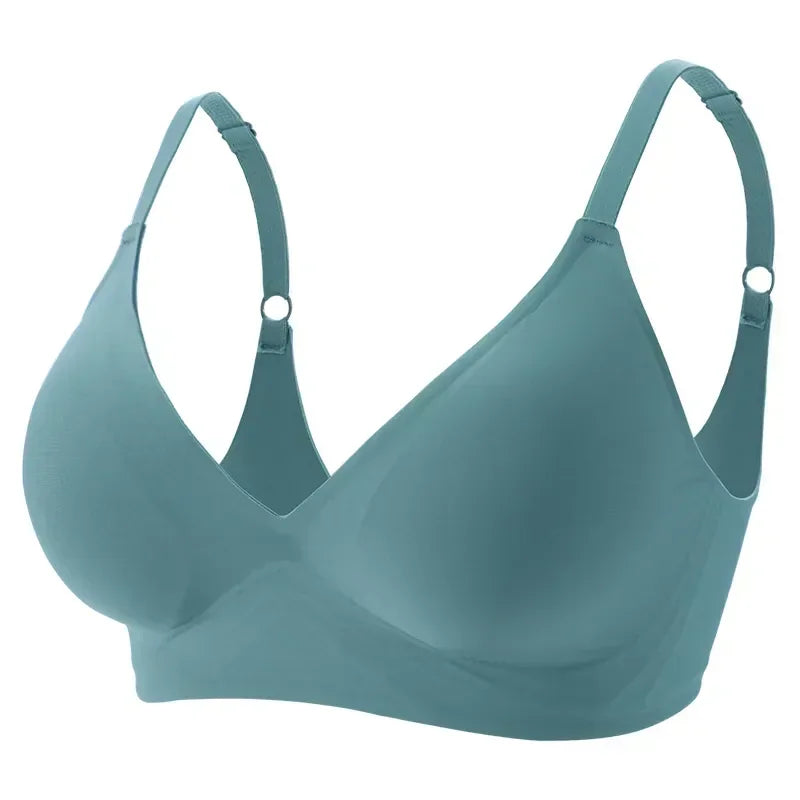 Seamless Wireless Padded Bralette Bra For Women Removable Padding