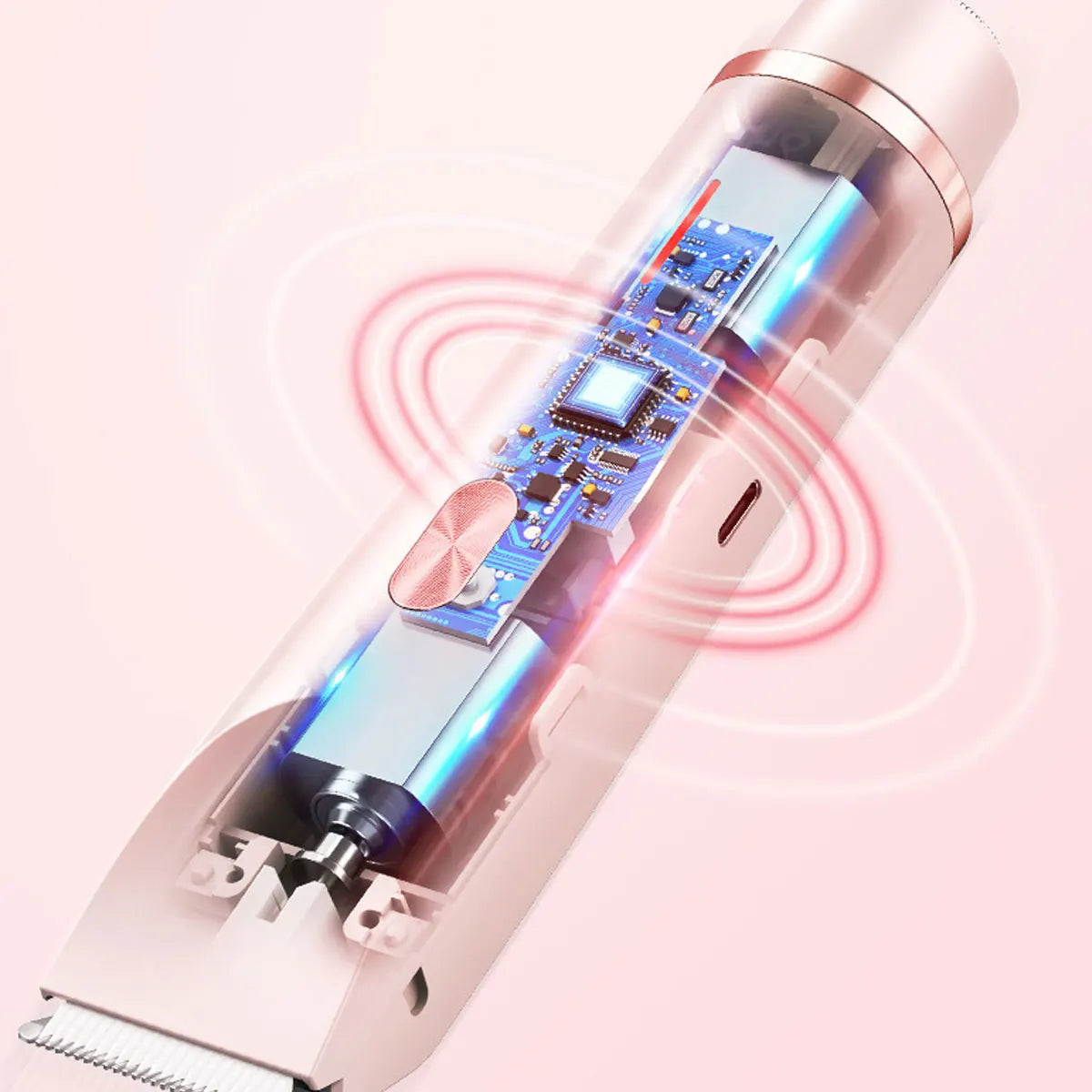 Dual Head Rechargeable Epilator For Women Wet And Dry Use