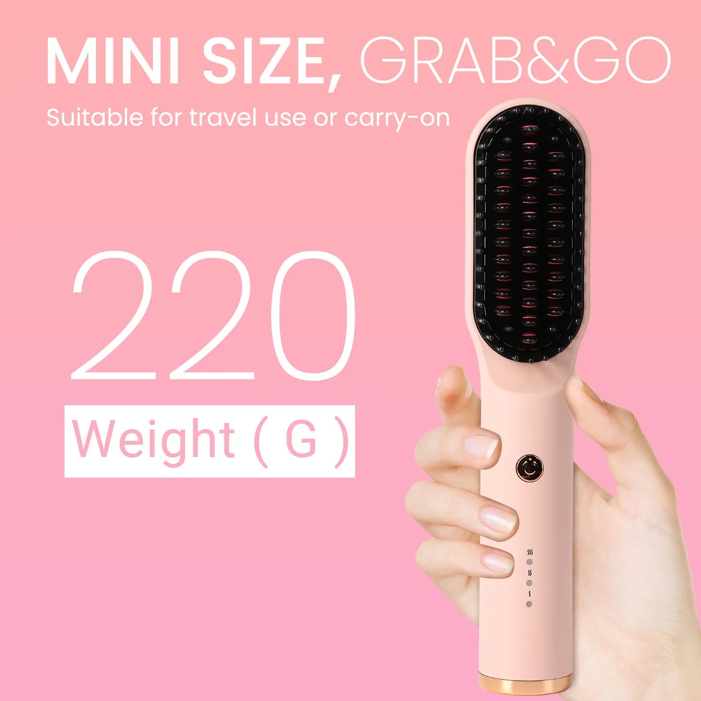 KIPOZI 3 In 1 Hair Dryer Brush Styler And Volumizer