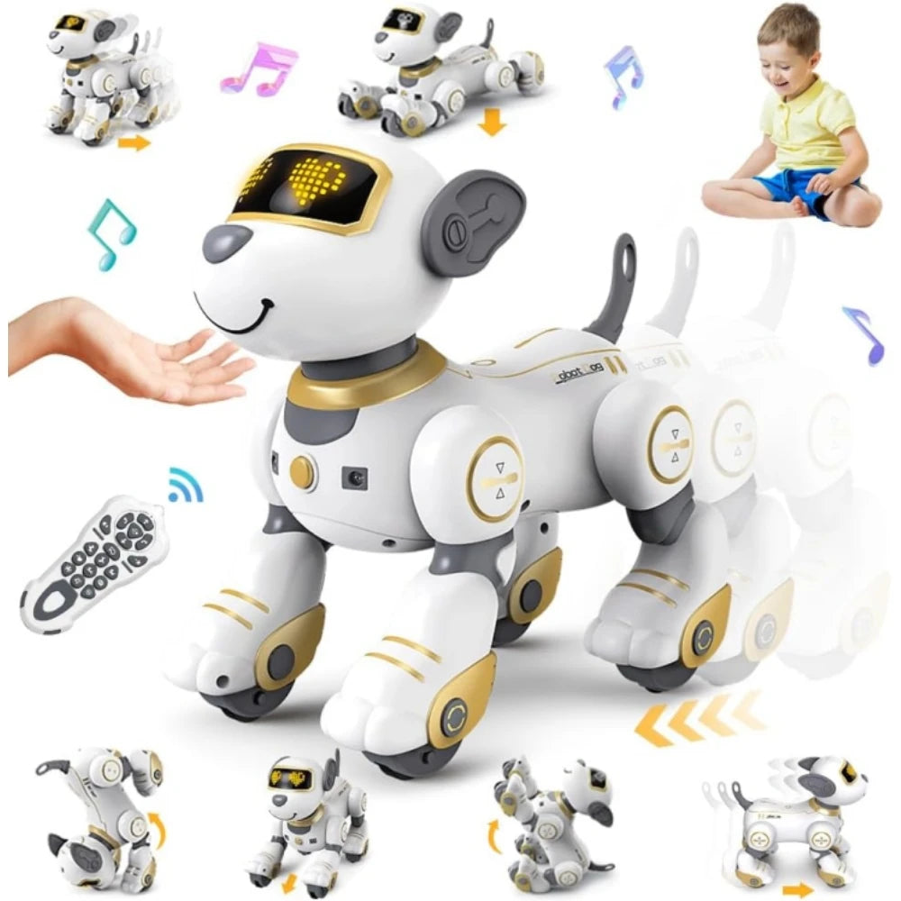 VATOS RC Robot Dog Toy Voice Command Programmable Smart