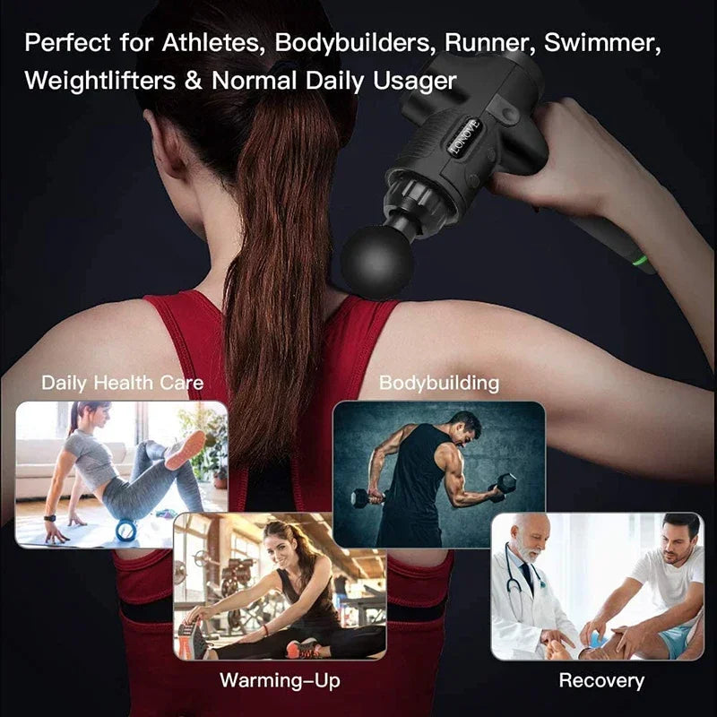 High Frequency Massage Gun Deep Tissue Massager For Fitness