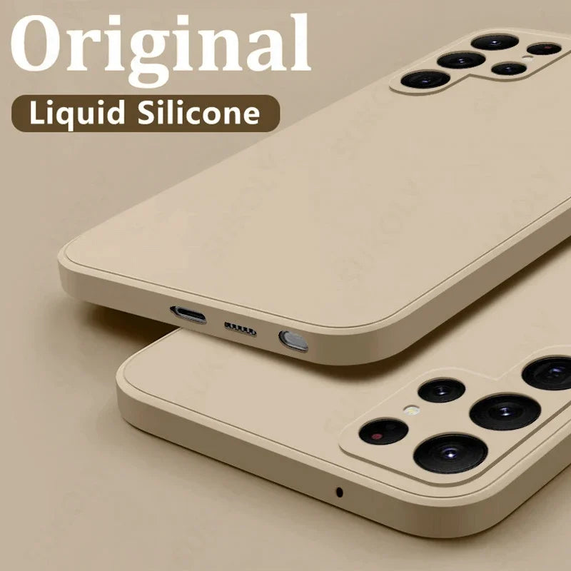 Design Shockproof Liquid Silicone Case For Samsung Galaxy