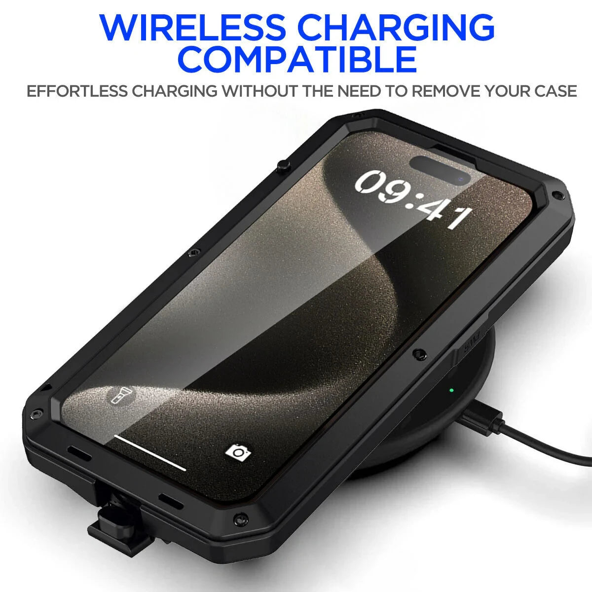 WeFor Armor Aluminum Shockproof Phone Case for iPhone