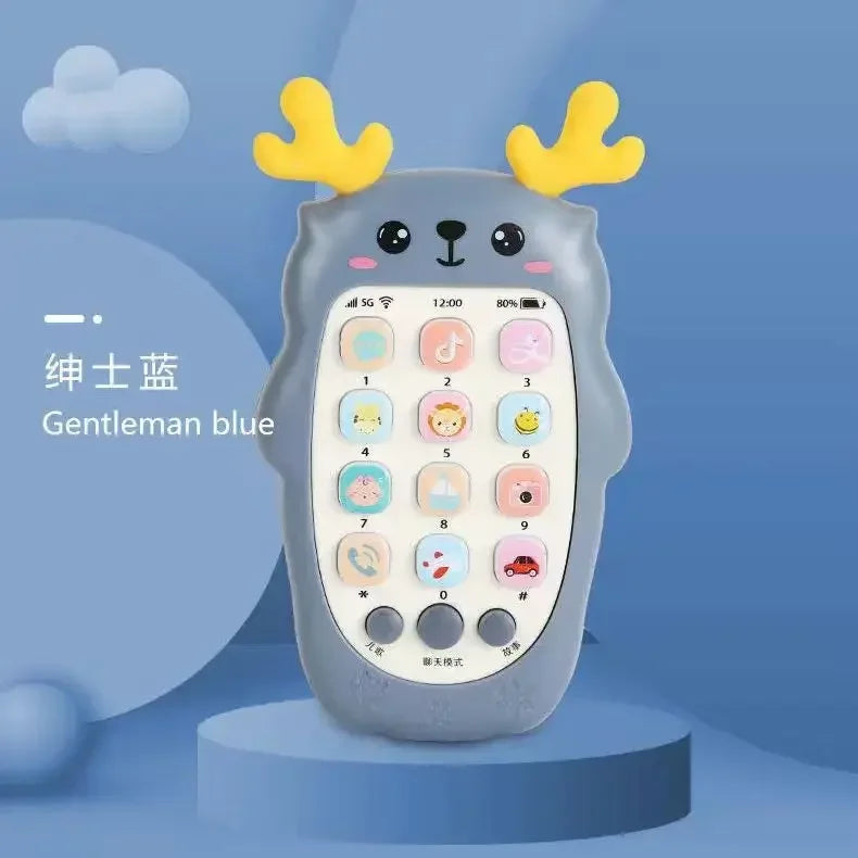 SMHXIANGQIANJIN Baby Phone Toys Bilingual Music Teether Toy