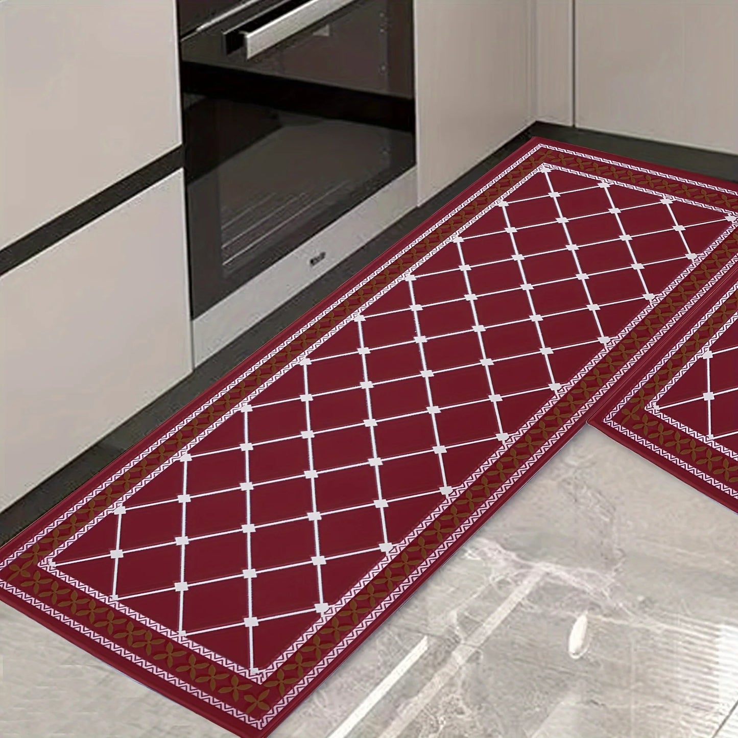 Guangdong Cushioned Non Slip Waterproof Kitchen Rugs Mats