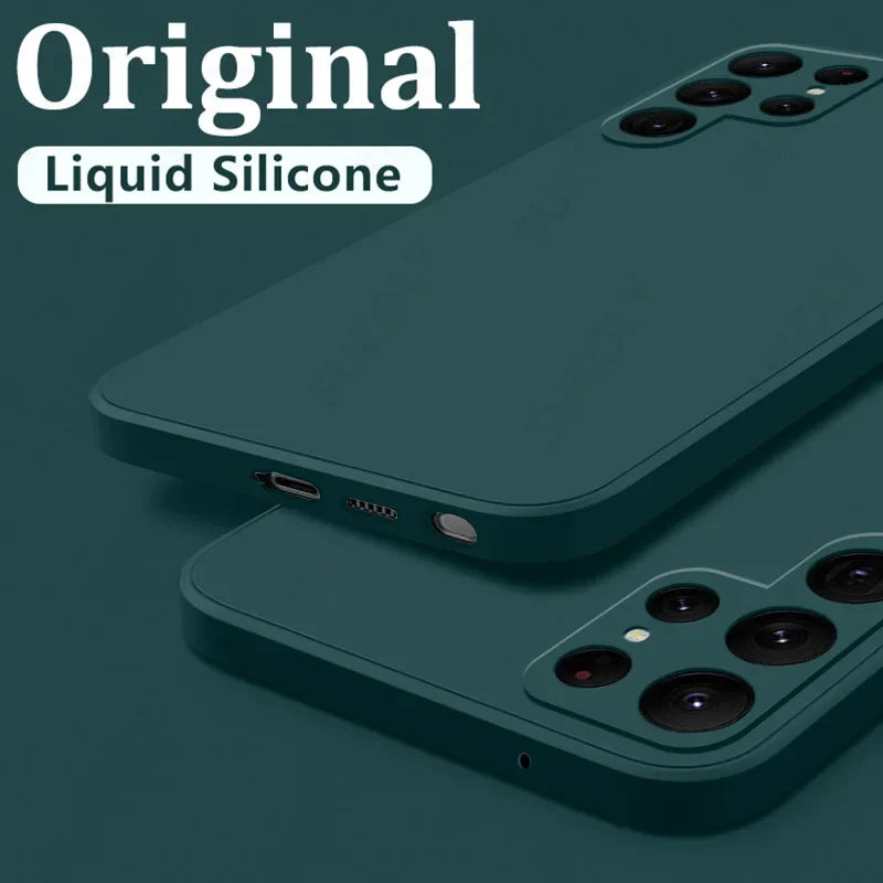 Design Shockproof Liquid Silicone Case For Samsung Galaxy