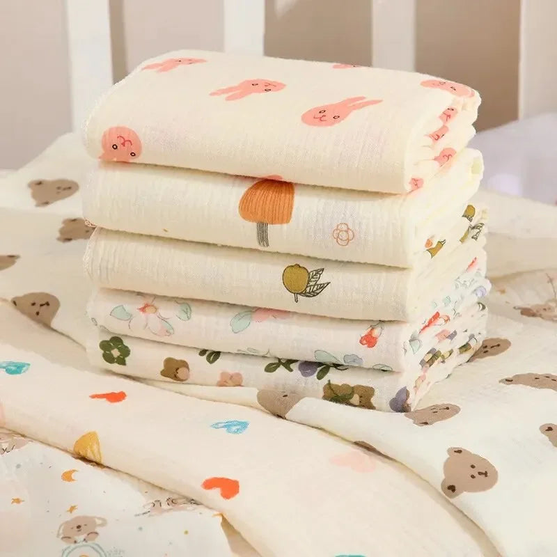 CN Baby Muslin Swaddle Blanket Cotton Receiving Blanket
