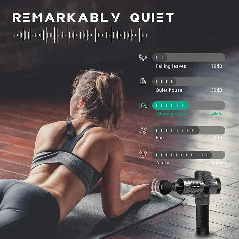High Frequency Massage Gun Deep Tissue Massager For Fitness