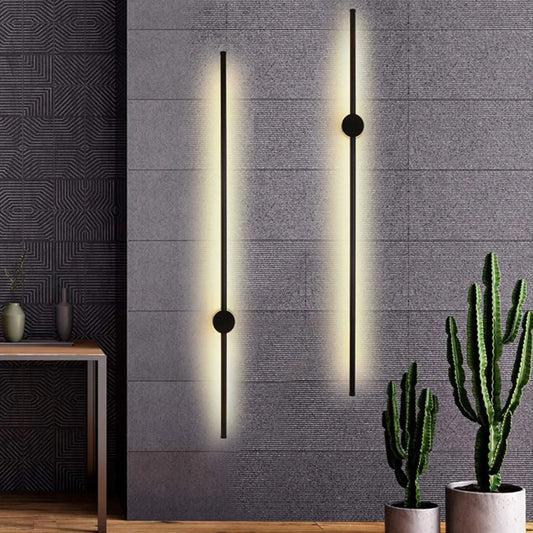 LED Linear Wall Lamp Indoor Waterproof Sconce IP67