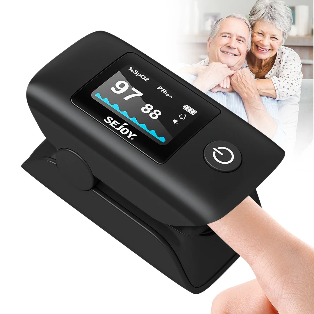 Sejoy Digital Wrist BP Monitor and Finger Pulse Oximeter