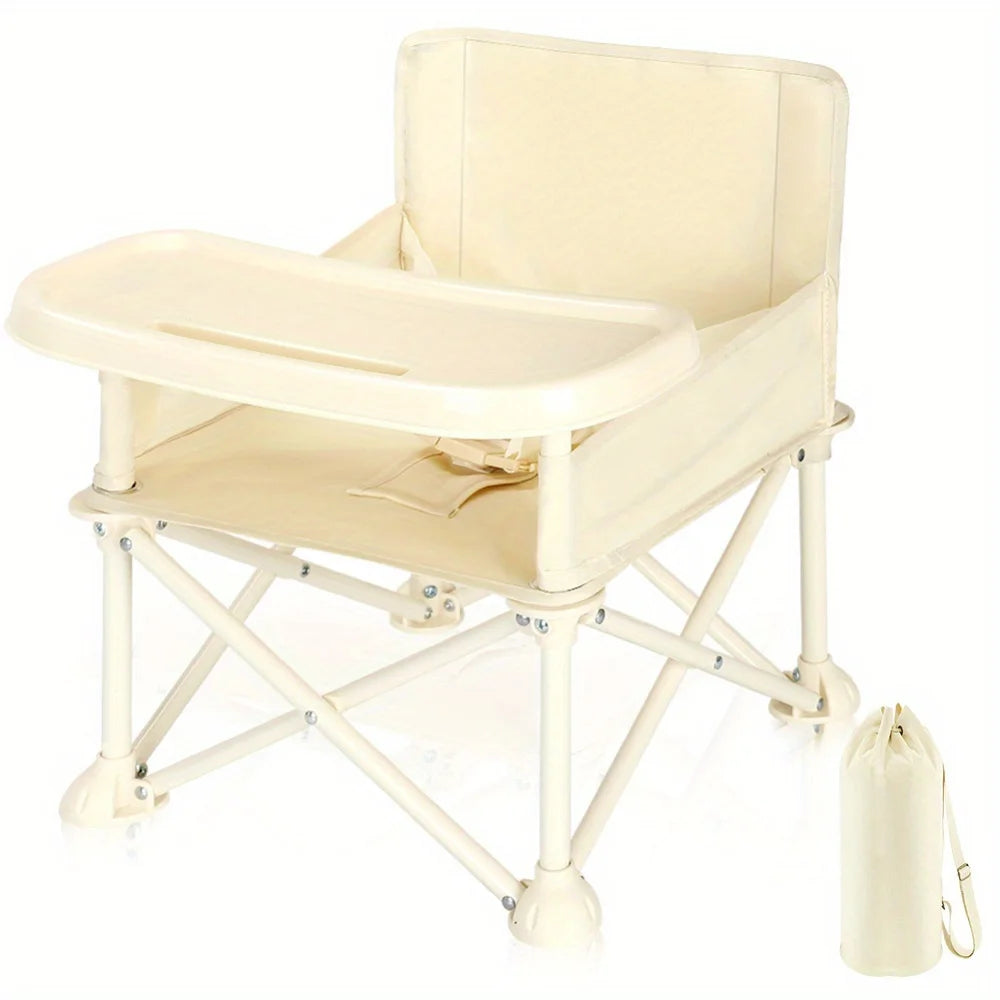 Ubravoo Stylish High Chair With Adjustable Footrest And Detachable Cushion