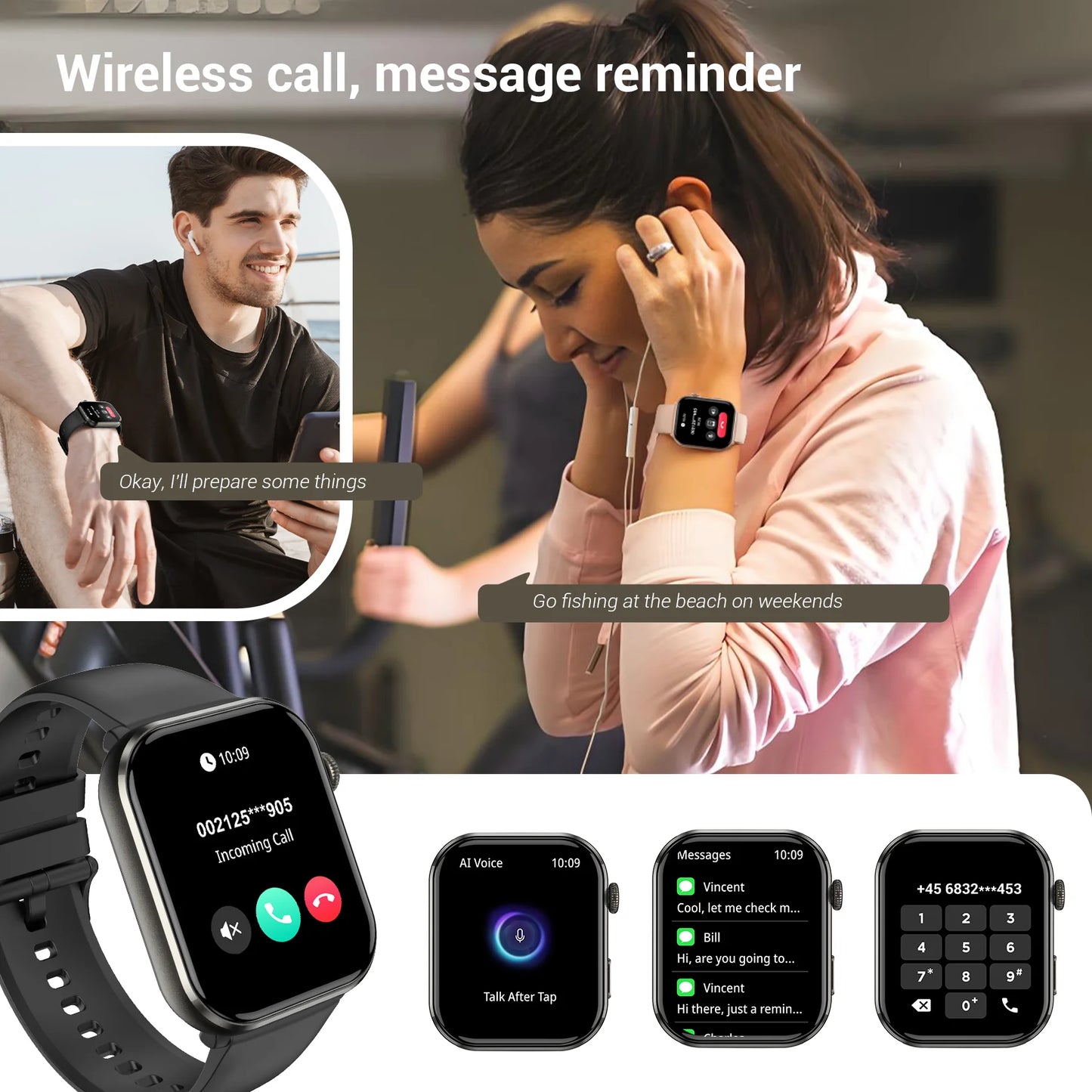 Blackview R60 Smartwatch Health Fitness Tracking Bluetooth