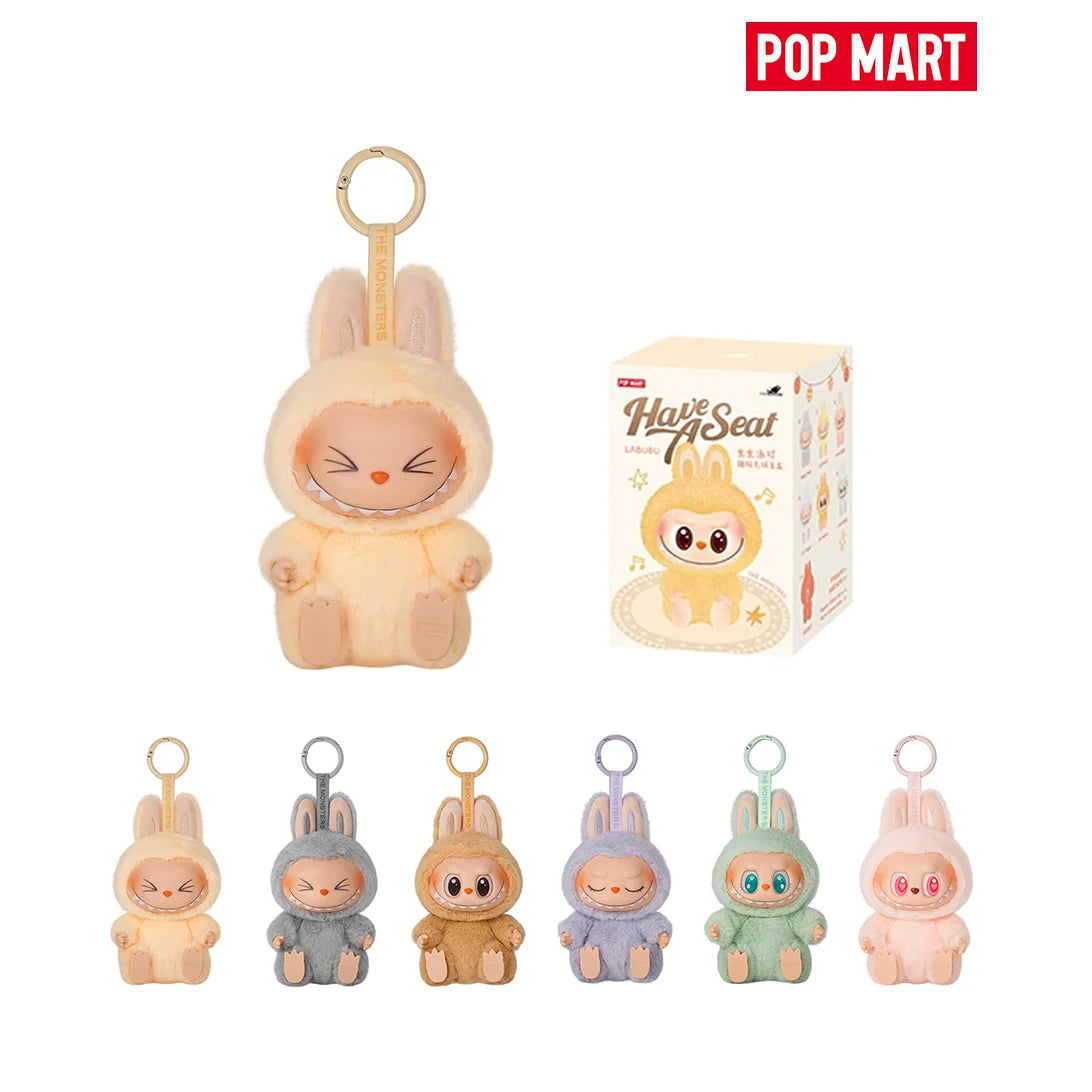 Pop Mart Labubu Monsters Sit Sit Party Plush Blind Box