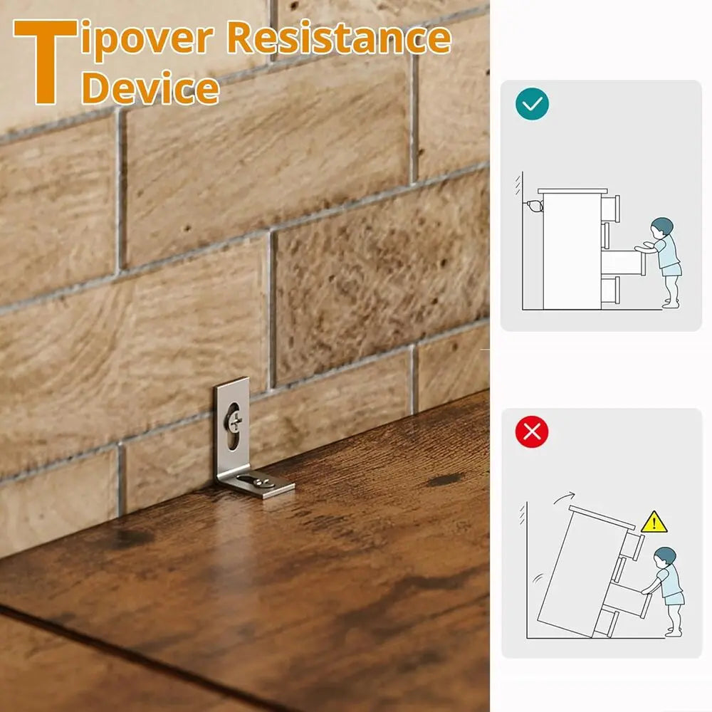 Ironck Tall Narrow Bookshelf 8 Tiers Compact Corner Bookcase