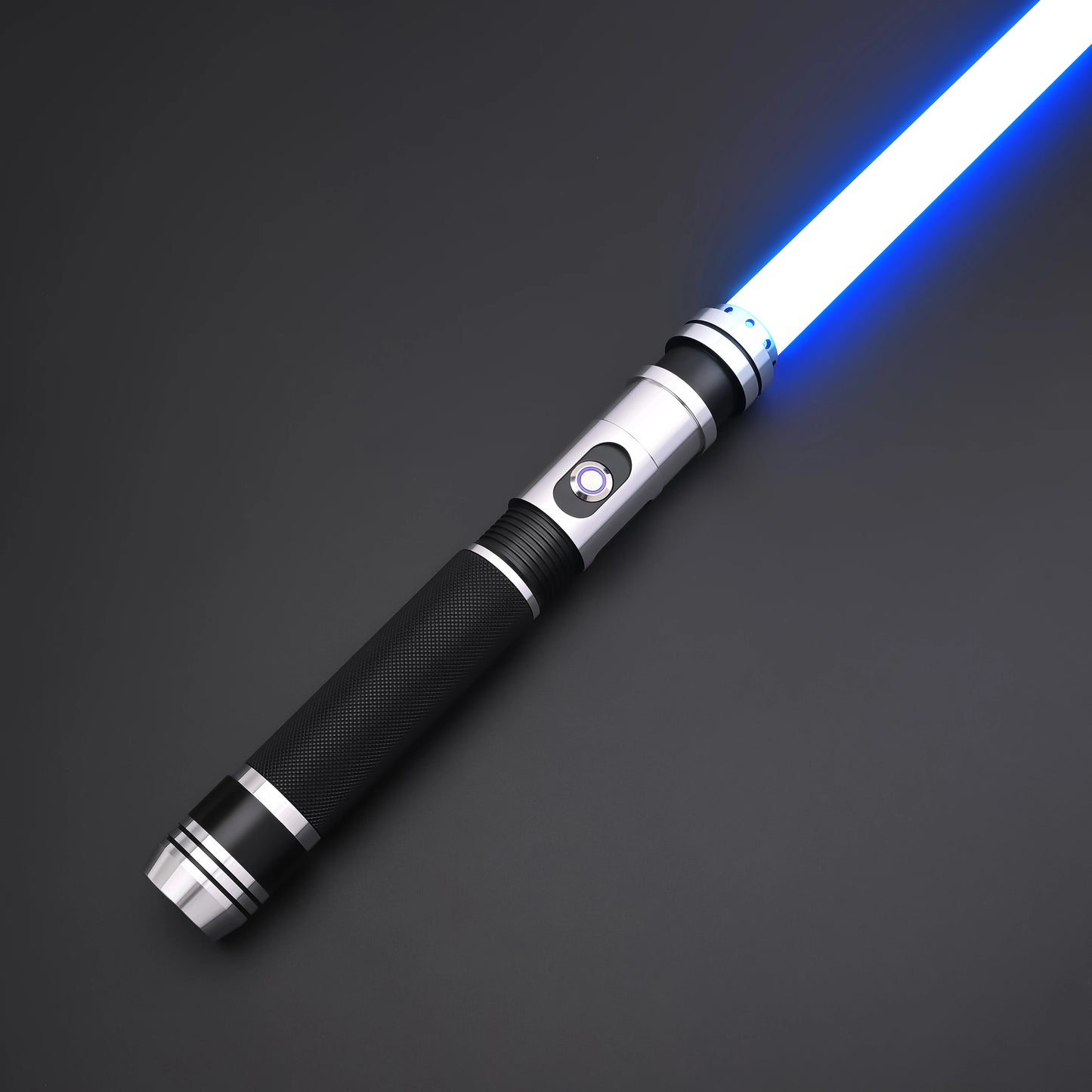 TXQSABER Lightsaber Neo Pixel Heavy Dueling RGB Color Changing Metal Hilt Smooth Swing Blaster Cosplay Jedi Laser Sword Toys Kid